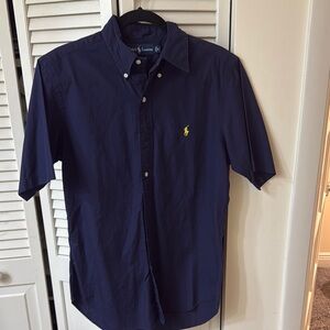 Ralph Lauren Men's Navy Blue Shirt